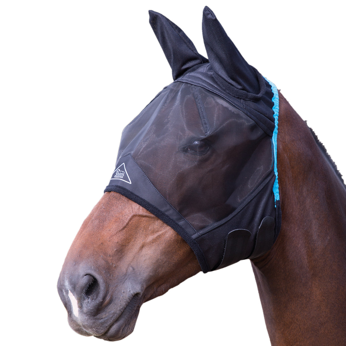 Shires FM Fly Mask with Ears - tackdirect