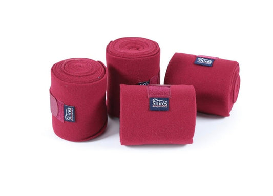 Shires Fleece Bandages (Pack of 4)