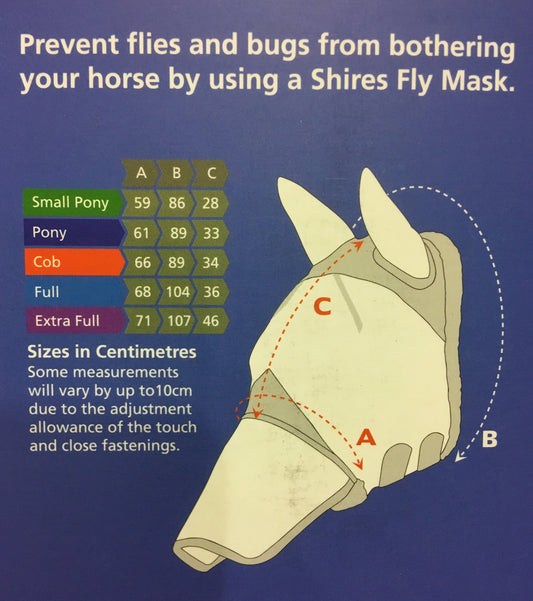 Shires FD Fly Mask with Ears