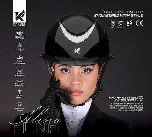 Shires Karben Alina Helmet