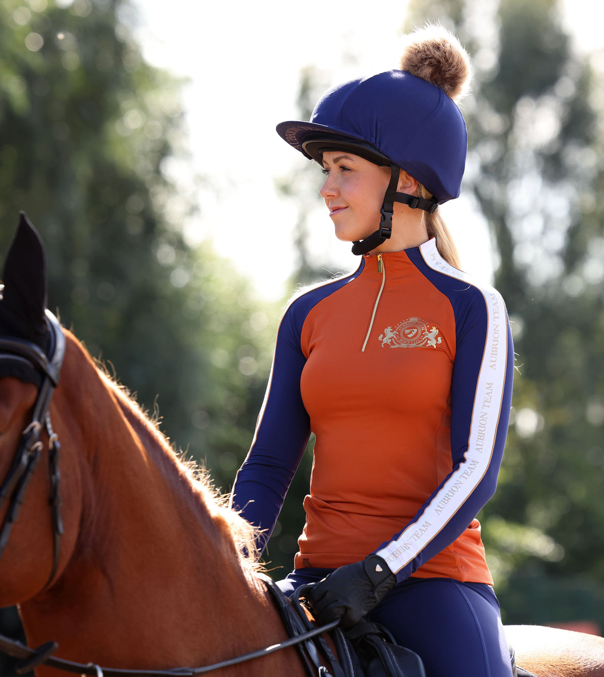 Shires Aubrion Team Long Sleeve Baselayer